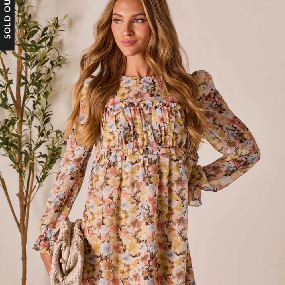 NWT‼️‼️ Multicolor Floral Dress